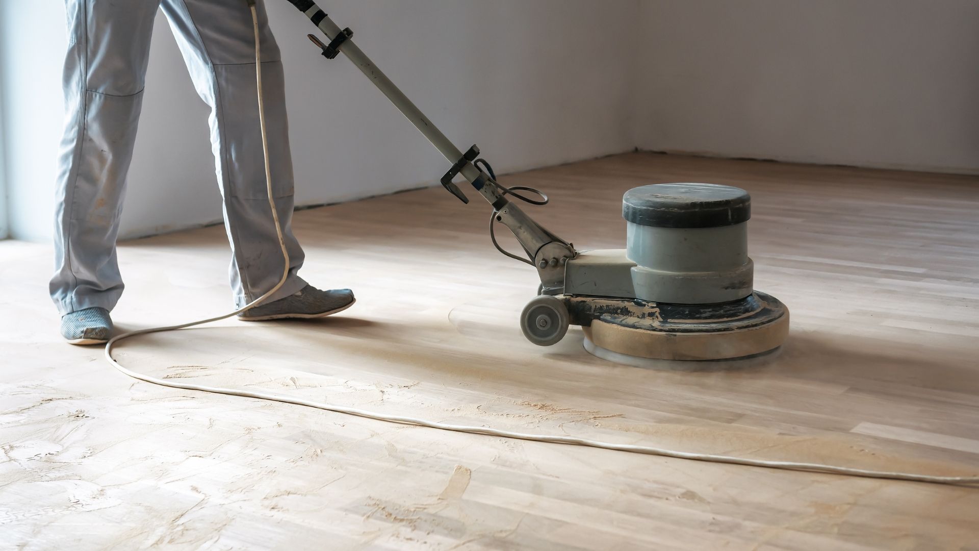 wood floor polishing in Dubai