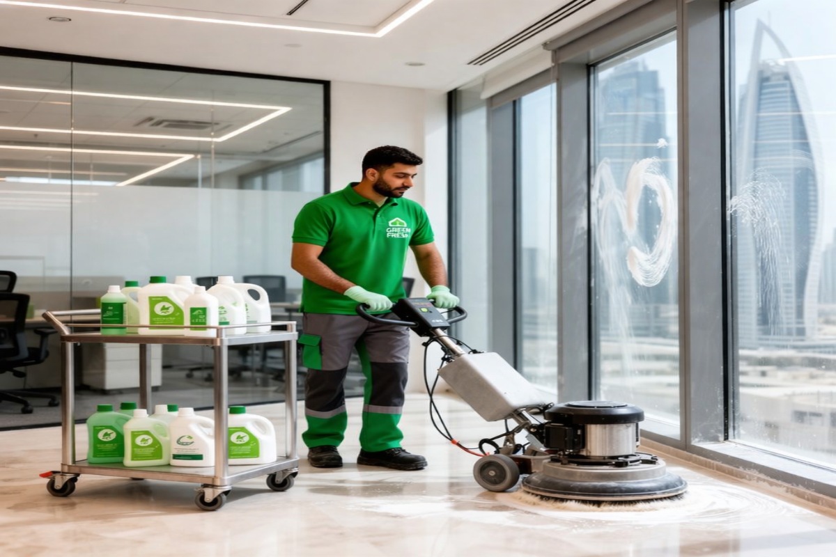 commercial post construction cleaning dubai